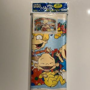 Vintage 90s RugRats Christmas Super Signs,Inc.Static Cling Christmas Decoration